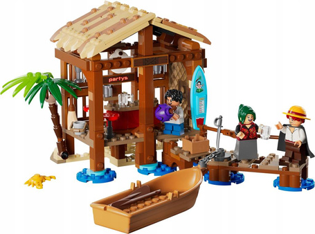 LEGO ONE PIECE 75636 CHATKA W WIOSCE FUUSHA zestaw klocków dla dzieci 8+
