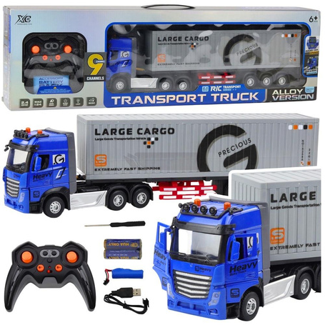 Ciężarówka transportowa z kontenerem RC 1:24