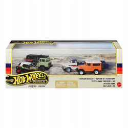 HOT WHEELS PREMIUM DIORAMA zestaw 4 autek JHW42