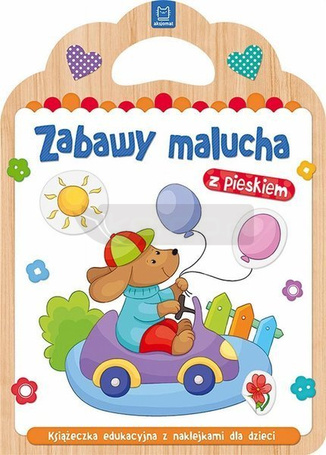 Zabawy malucha z pieskiem