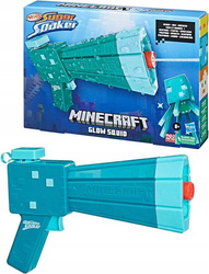 MINECRAFT NERF F7600 Glow Squid WYRZUTNIA PISTOLET NA WODĘ Super Soaker