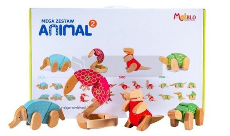 Mega zestaw Animal 48el