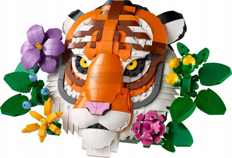 LEGO ART 31217 KOLRKCJA ZWIERZĄT TYGRYS zestaw klocków dla 18+