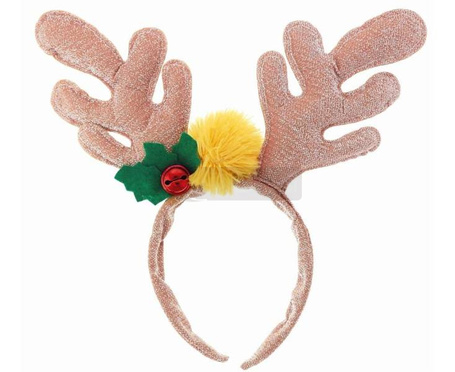 Opaska rogi renifera złota