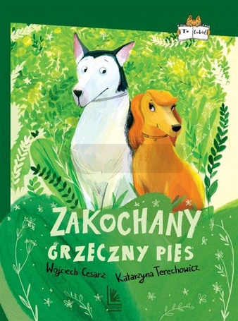 Zakochany grzeczny pies