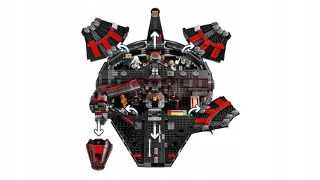 LEGO STAR WARS 75389 MROCZNY SOKÓŁ MILLENNIUM zestaw klocków dla dzieci 10+