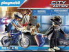 PLAYMOBIL City Action 70573 Policyjny rower Śledzenie kieszonkowego złodzieja