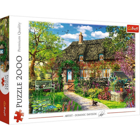 Puzzle 2000 elementów - Wiejska chatka