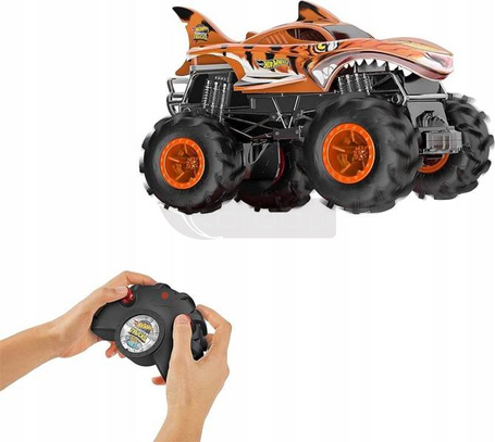 HOT WHEELS MONSTER TRUCK TIGER SHARK RC sterowany HNV03