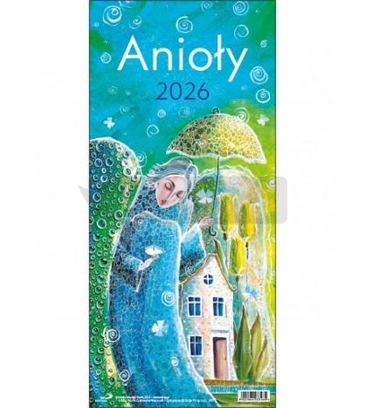 Kalendarz 2026 ścienny anioły