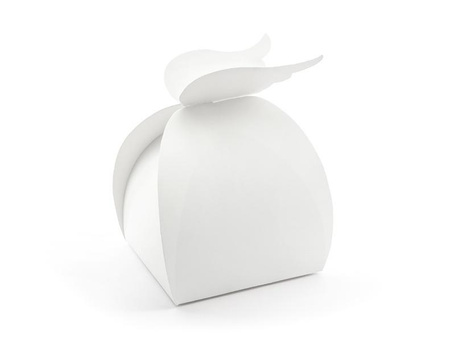 Pudełka Skrzydła biały 8,5x14,5x8,5cm 10szt