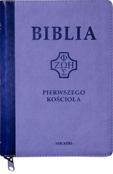 Biblia pierwszego Kościoła z paginat. suwak fiolet