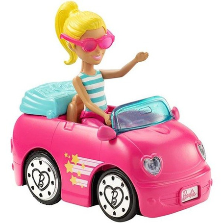 Barbie On The Go Pojazd + Lalka Ast.