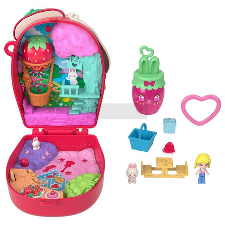 LALKA POLLY POCKET PIKNIK KRÓLICZKA zestaw do zabawy dla dzieci +4 lata JKC47