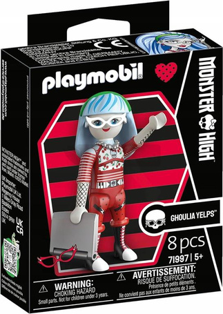 PLAYMOBIL MONSTER HIGH 71997 GHOULIA YELPS, zestaw +5 lata