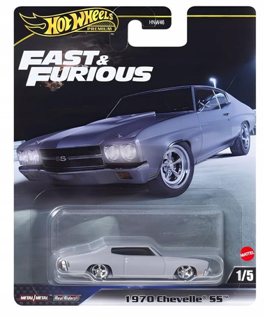 HOT WHEELS PREMIUM FAST & FURIOUS 1/5 1970 Chevelle S5 JBL94