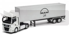 Truck z przyczepą Man TGX 1:32 WELLY