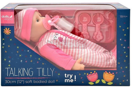 Dolls World Lalka Talking Tilly 30cm