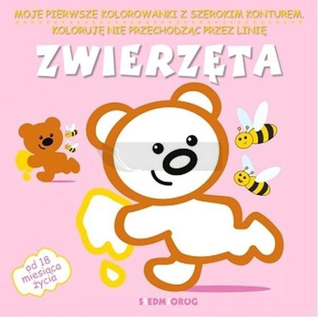 Moje kolorowanki z szerokim konturem. Zwierzęta