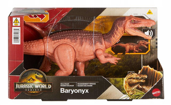 JURASSIC WORLD RYCZĄCY DINOZAUR Baryonyx figurka z dźwiękiem JGC79
