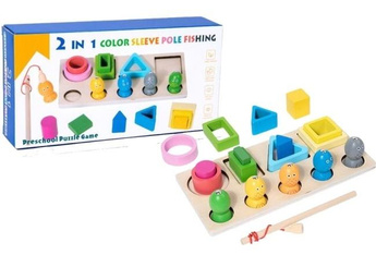 Sorter drewniany 2w1 łowieniem rybek