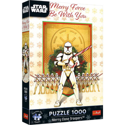 Puzzle 1000 Świąteczny Patrol Szturmowców TREFL