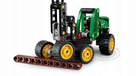 KLOCKI LEGO TECHNIC 42218 Harwester kołowy John Deere 1470H, zestaw +7 lat