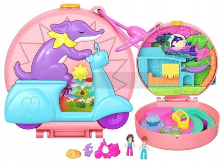 LALKA POLLY POCKET SKUTER PIESKA zestaw do zabawy dla dzieci +4 lata HWN98