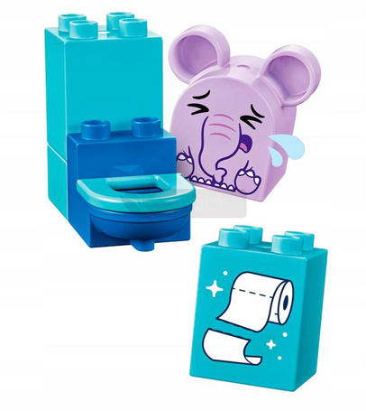LEGO DUPLO 10413 CODZIENNE CZYNNOŚCI KĄPIEL SŁONIKA klocki dla maluszka