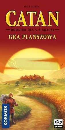 Gra Catan - dodatek dla 5-6 graczy