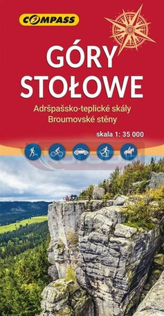 Mapa - Góry Stołowe 1:35 000