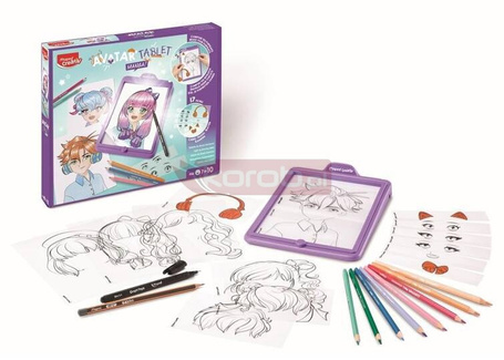 Podświetlana tablica Avatar Studio Manga MAPED