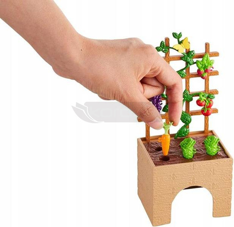 Lalka Barbie ogrodniczka zestaw warzywa HCD45