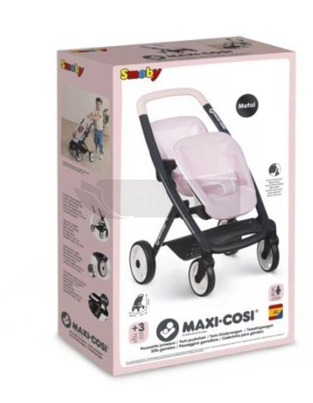 MC&Q Spacerówka dla bliźniąt różowa