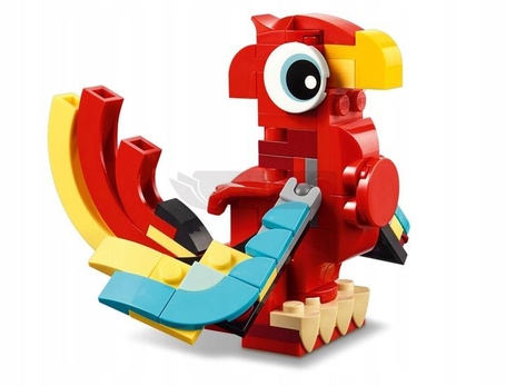 LEGO CREATOR 3W1 31145 CZERWONY SMOK zestaw klocków dla dzieci +6 lat
