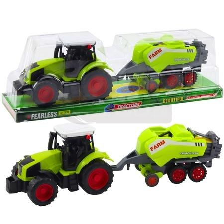 Traktor do belowania zielony