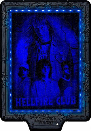 PUZZLE 520 STRANGER THINGS The metamorphic art Collection, Vecna's Curse