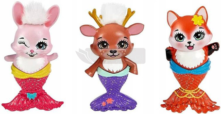 Lalka Enchantimals królewskie syrenki 3 lalki HCF87