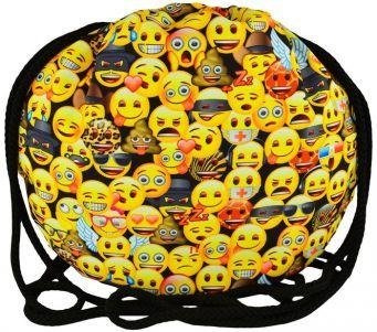 Plecak na sznurkach okrągły Emoji®