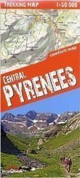 Trekking map Central Pyrenees(Pireneje) mapa
