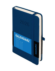 Kalendarz 2026 B6 Memofix DNS granatowy