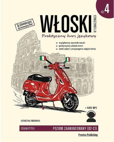 Włoski w tłumaczeniach. Gramatyka 4 w.2019