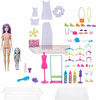 LALKA BARBIE COLOR REVEAL Neon Tie Dye zestaw 2 lalek Barbie i Chelsea HCD29