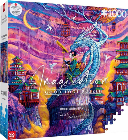 Puzzle 1000 Roch Urbaniak Sakura i Ryu