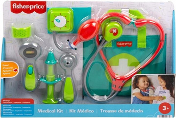 FISHER PRICE ZESTAW MAŁY LEKARZ zestaw do zabawy w doktora dla dzieci +3 l HYH26