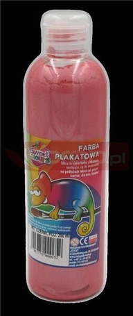 Farba dekoracyjna metaliczna czerwona 250ml