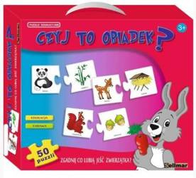 Puzzle edukacyjne Czyj to obiadek?