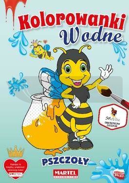 Kolorowanka wodna Pszczoły