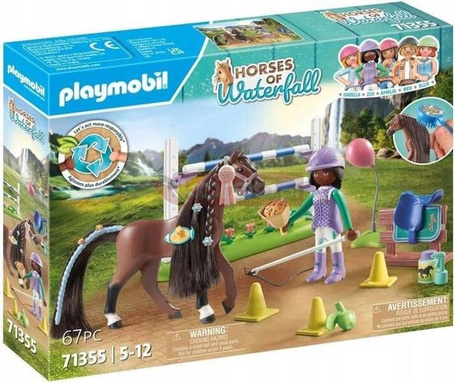 PLAYMOBIL HORSES 71355 ZOE I BLAZE Z PRZESZKODAMI