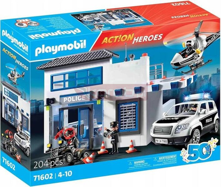 PLAYMOBIL ACT!ON HEROES 71602 Posterunek policji